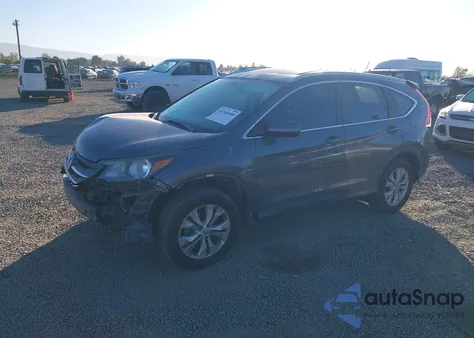 2014 Honda Cr-V Ex-L z USA, uszkodzony, nr VIN 2HKRM4H78EH615183